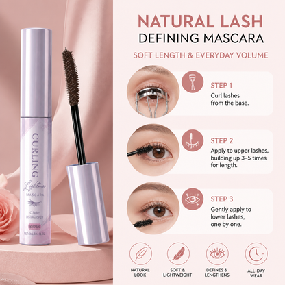 Natural Lash Defining Mascara – Soft Length & Everyday Volume