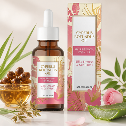 Cyperus Rotundus Oil – Naturally Derived Formula for Silky, Smooth Skin