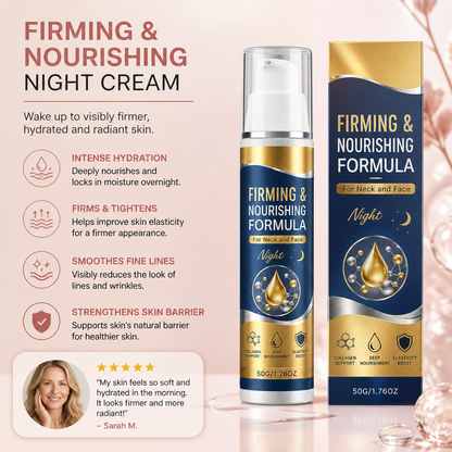 Firming & Hydrating Night Cream – Smooth & Nourish Skin Naturally