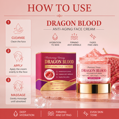 Dragon Blood Anti-Aging Face Cream – Smooths, Hydrates & Firms Skin