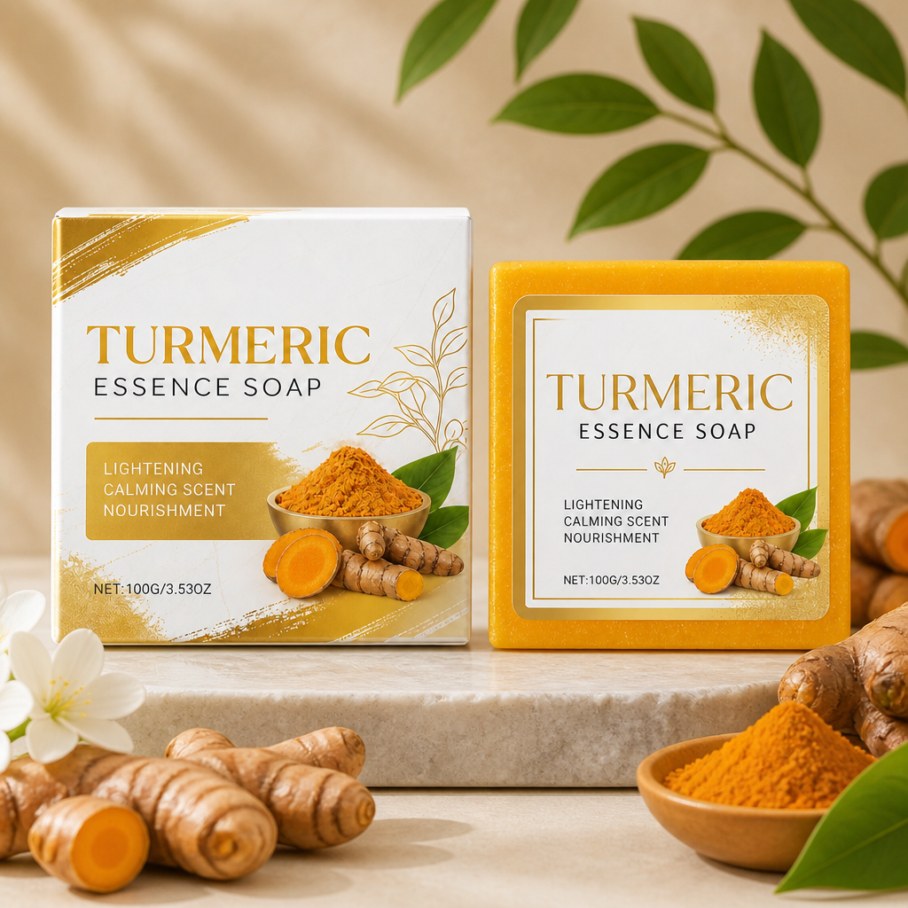 Turmeric Facial Soap for Fresh, Clean & Healthy-Looking Skin