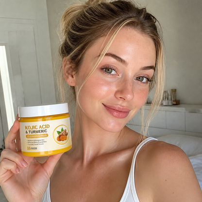 Kojic Acid & Turmeric Cleansing Pads for Brighter, Smoother Skin