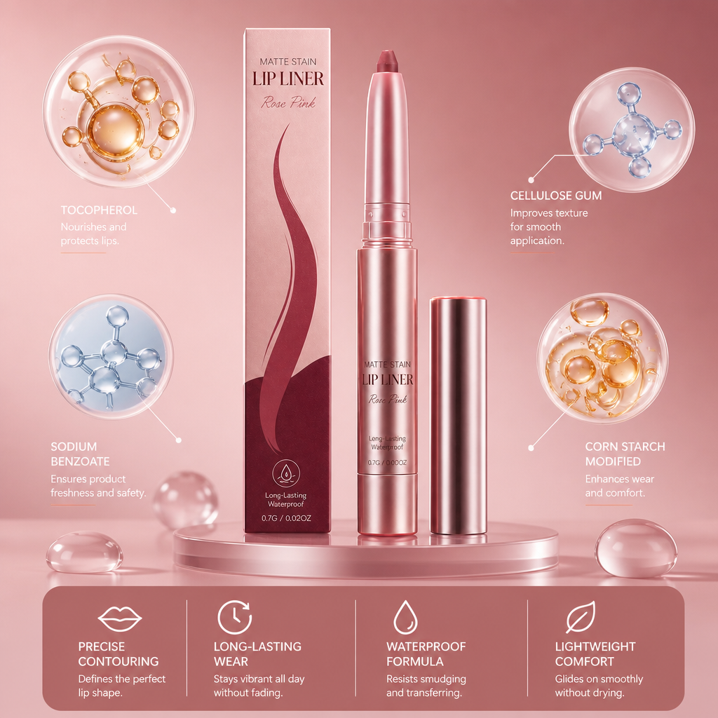Tinted Lip Liner Pen – Smooth, Defined Color That Lasts