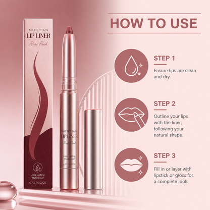 Tinted Lip Liner Pen – Smooth, Defined Color That Lasts