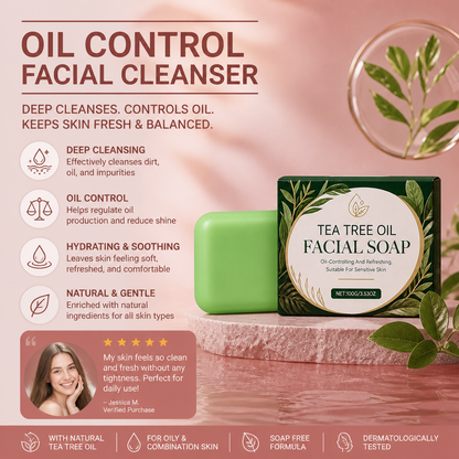 Oil Control Facial Cleanser for Fresh, Balanced & Hydrated Skin