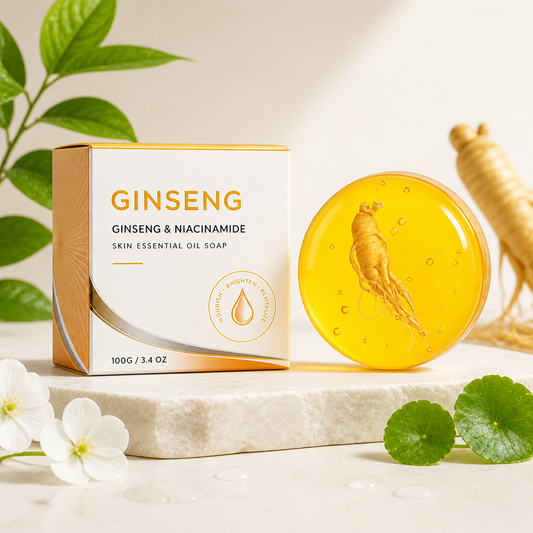 Ginseng & Niacinamide Facial Soap for Clean, Soft & Balanced Skin