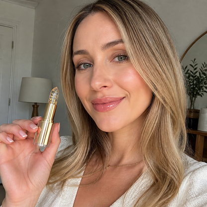 Hydrating Color-Changing Lip Balm with Hyaluronic Acid & Gold