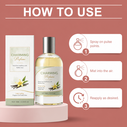 Charming Vanilla Amber Perfume – Elegant Long-Lasting Fragrance
