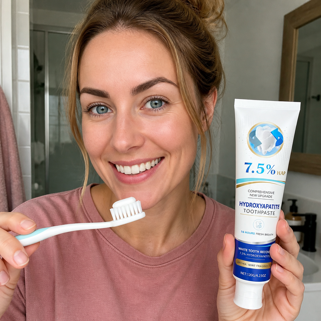 Hydroxyapatite Toothpaste – Gentle Daily Care For Cleaner, Smoother Teeth