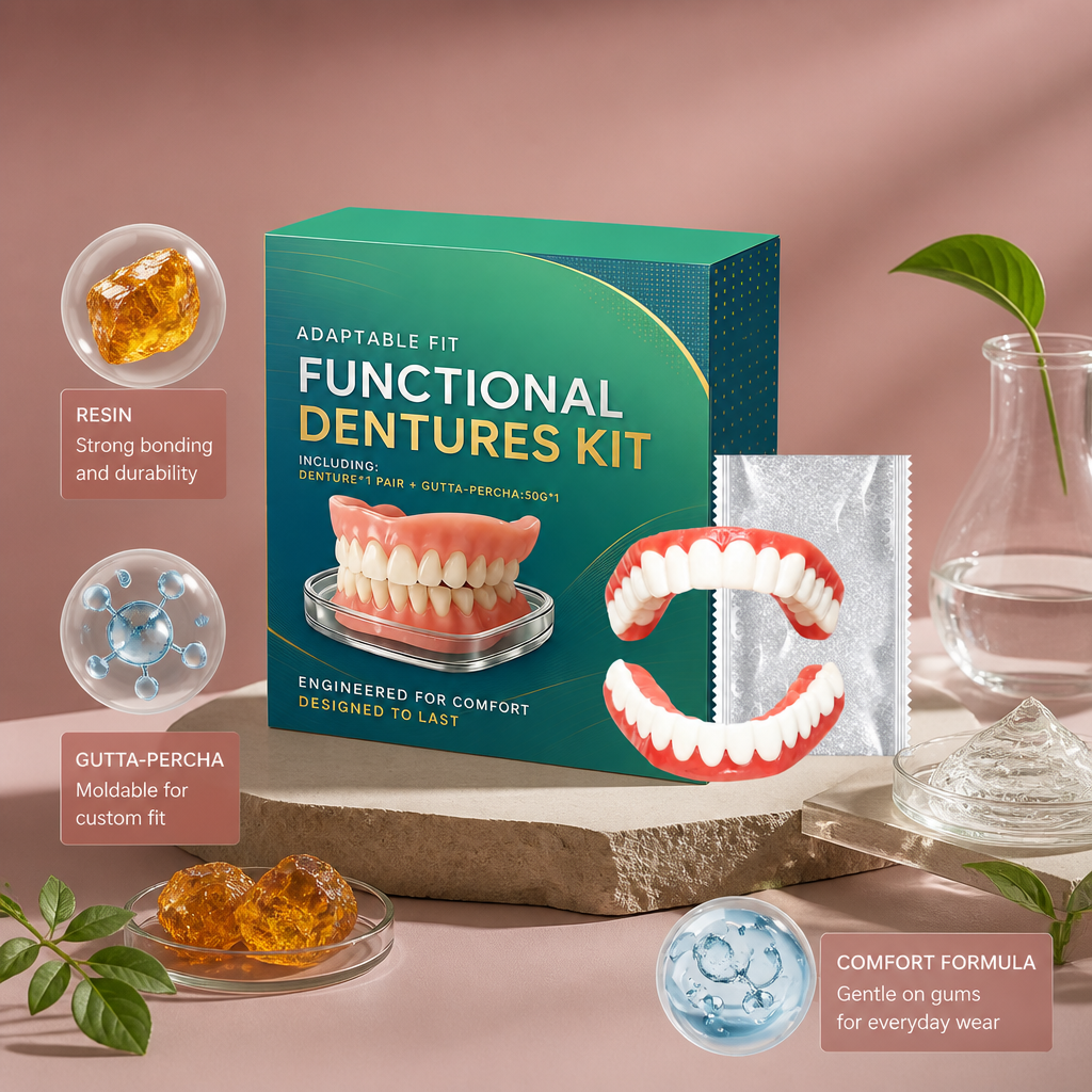 Custom Fit Denture Repair Resin – Comfortable Smile Adjustment Solution