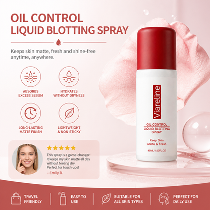Oil Control Liquid Blotting Spray – Matte Finish For Fresh Looking Skin
