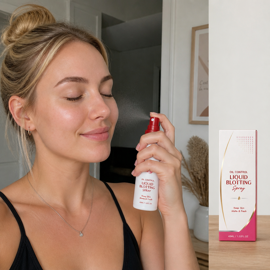 Oil Control Liquid Blotting Spray – Matte Finish For Fresh Looking Skin