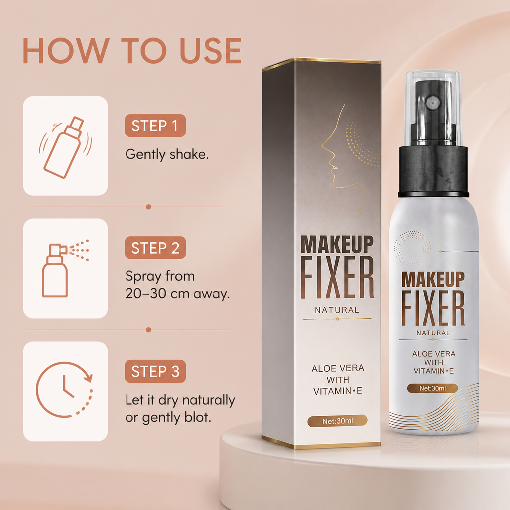 Makeup Setting Spray – Long-Lasting Matte Finish For Fresh Makeup