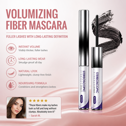 Volumizing Fiber Mascara – Fuller Lashes With Long-Lasting Definition