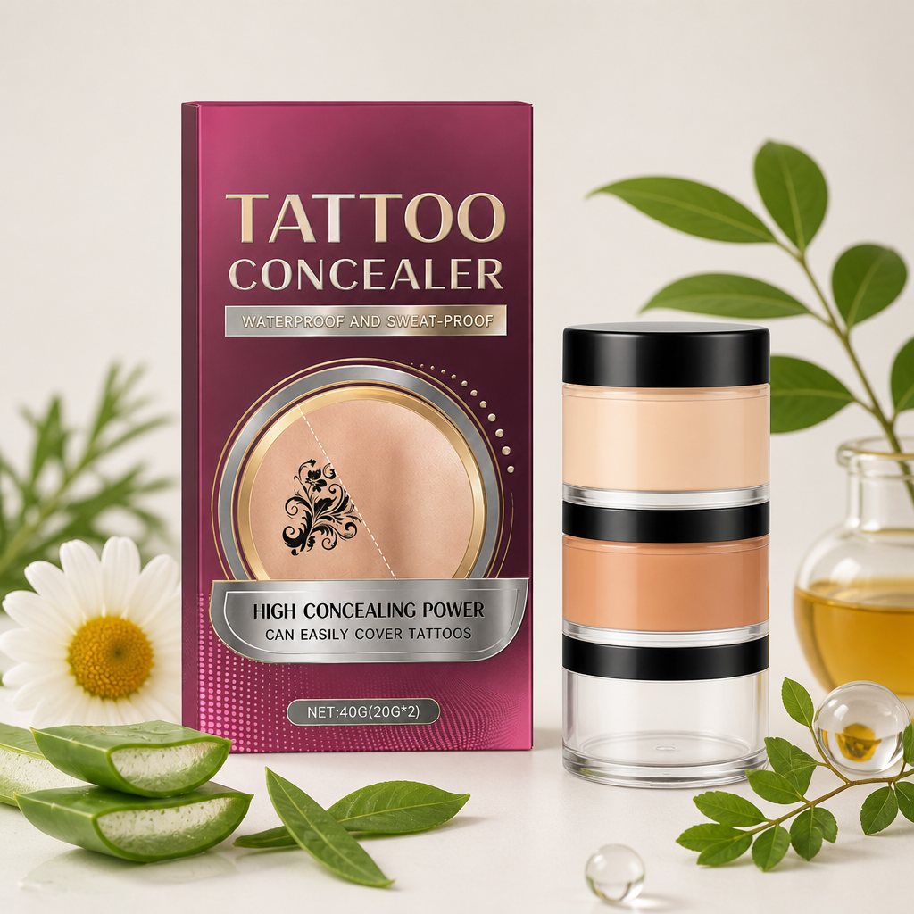 Waterproof Tattoo Concealer – High Coverage Body Makeup For Flawless Skin
