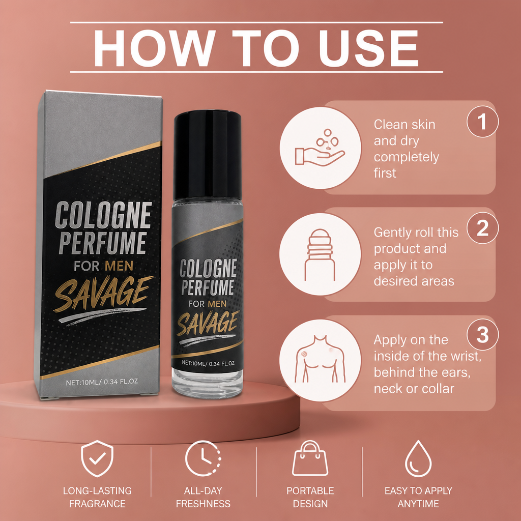 Portable Roll-On Fragrance – Long-Lasting Scent For Everyday Use