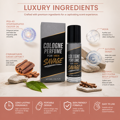 Portable Roll-On Fragrance – Long-Lasting Scent For Everyday Use