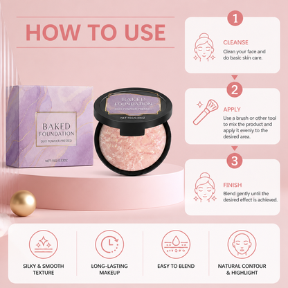 Silky Contour & Highlight Powder for Smooth, Long-Lasting Makeup