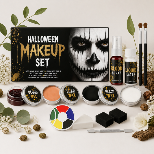 Special Effects Halloween Makeup Kit – Realistic FX for Costumes & Cosplay