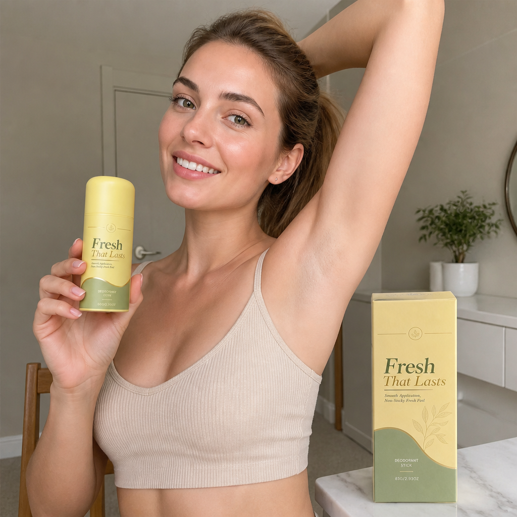 Long-Lasting Deodorant Stick for Fresh, Dry & Comfortable Underarms