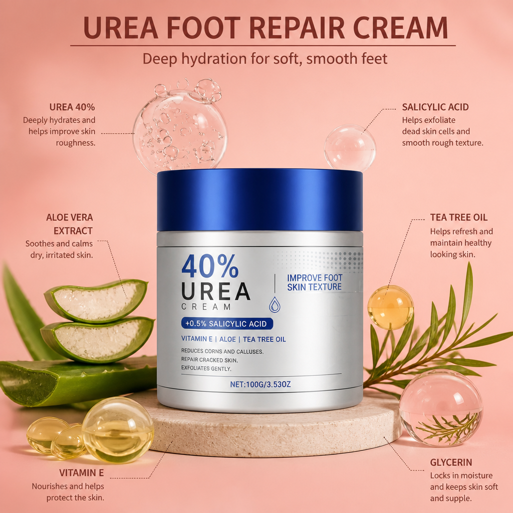Urea Foot Repair Cream – Deep Hydration for Soft, Smooth Feet