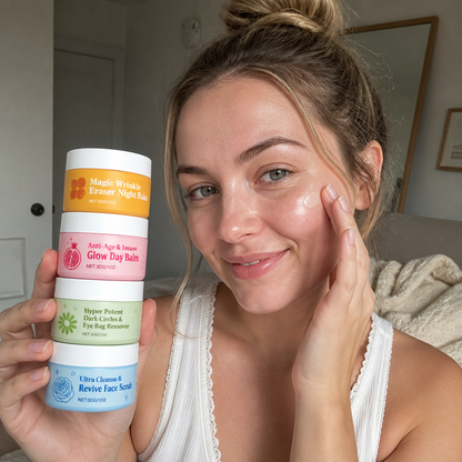 Pomegranate Overnight Face Balm – Nourishing Formula for Radiant Skin