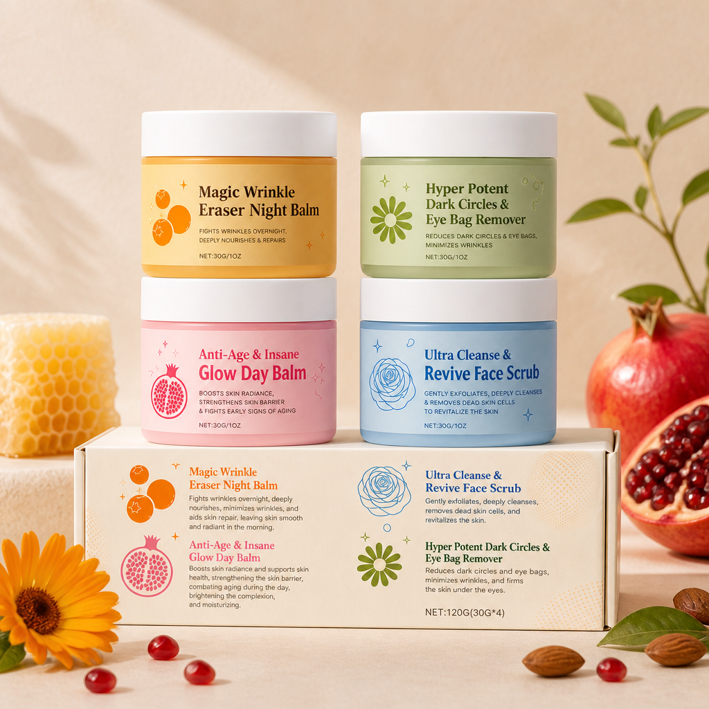Pomegranate Overnight Face Balm – Nourishing Formula for Radiant Skin
