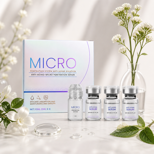 Micro Needling Serum Kit – Hydrates & Smooths for Radiant-Looking Skin