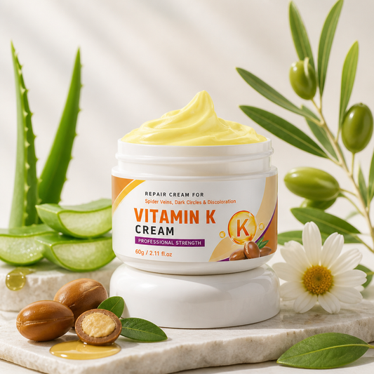 Vitamin K Body Cream – Hydrates & Improves Uneven-Looking Skin
