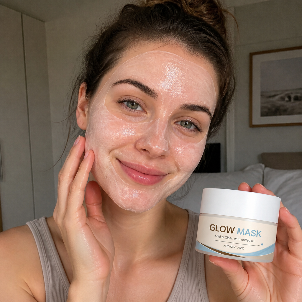 Coffee Glow Face Mask – Nourishing Formula for Soft, Radiant Skin