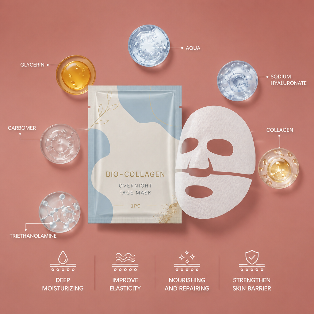 Collagen Hydrating Sheet Mask – Deep Moisture for Soft, Supple Skin