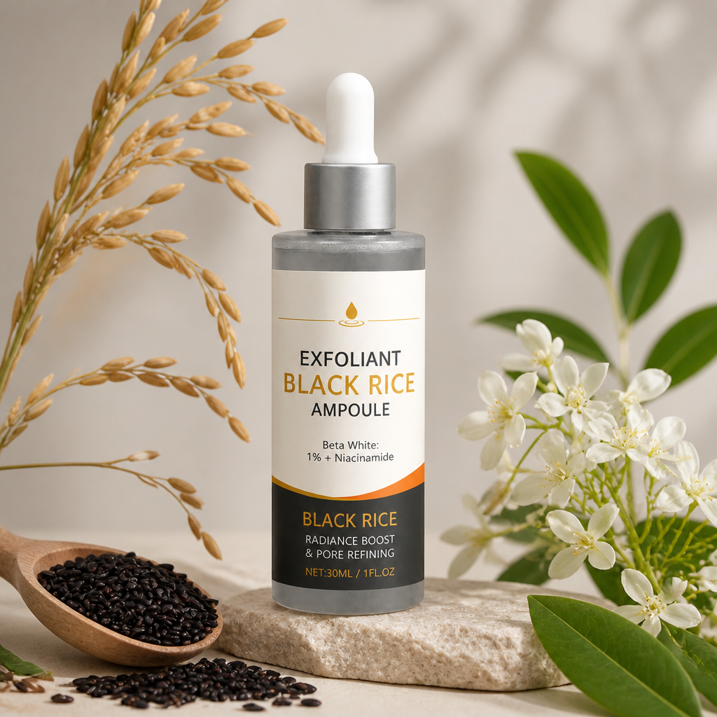 Black Rice & Niacinamide Ampoule – Refines Pores and Boosts Radiance