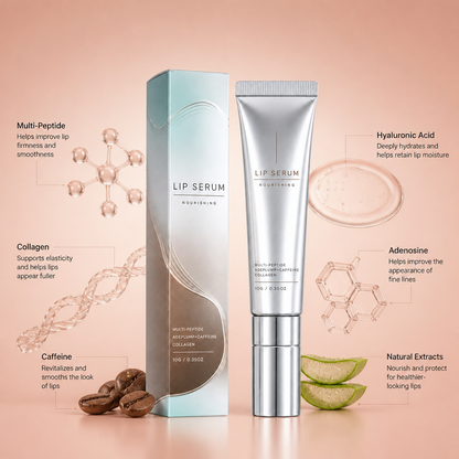 Multi-Peptide Lip Serum – Nourishing Care for Softer, Fuller-Looking Lips