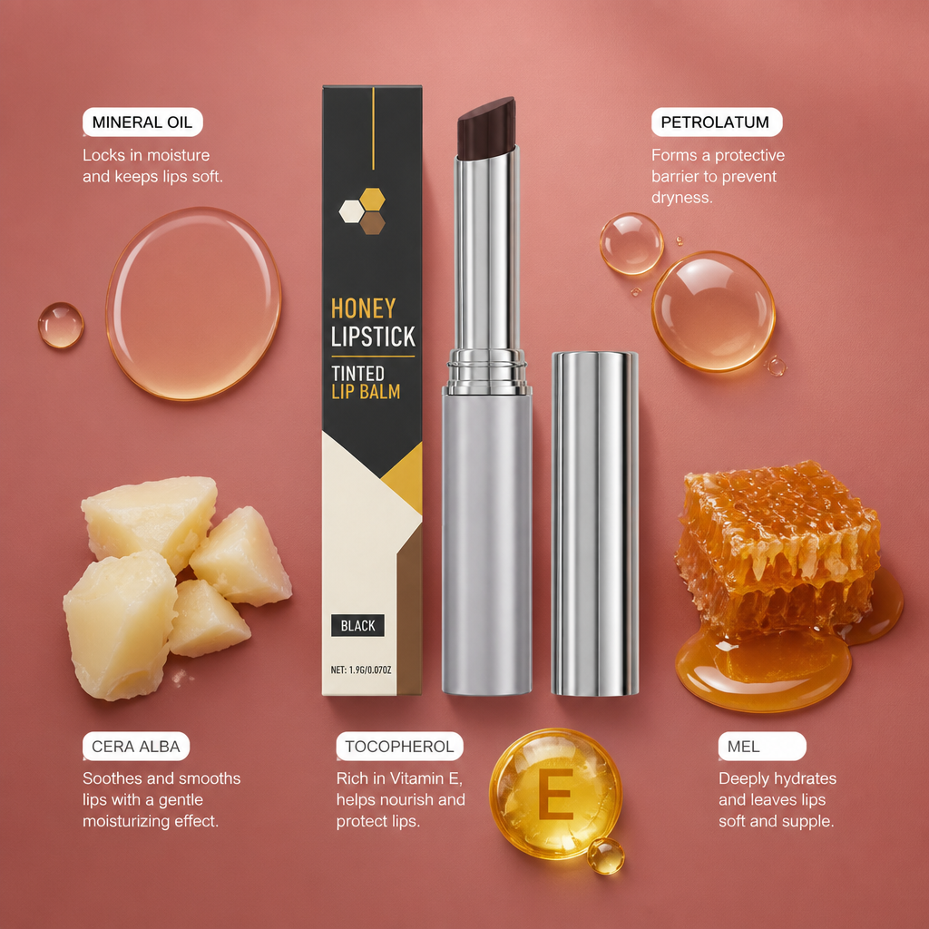 Honey Lip Balm – Deep Nourishing Care for Soft, Smooth Lips