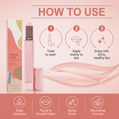 Color-Adapting Glossy Lip Balm – Hydrating Shine for Soft, Healthy Lips