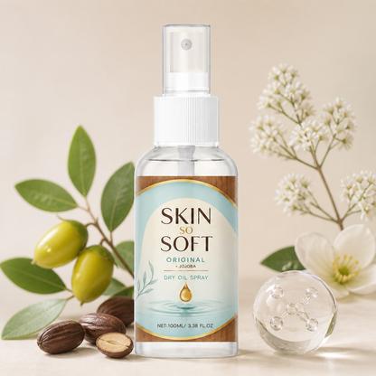 Jojoba Dry Oil Body Spray – Lightweight Hydration for Silky Smooth Skin