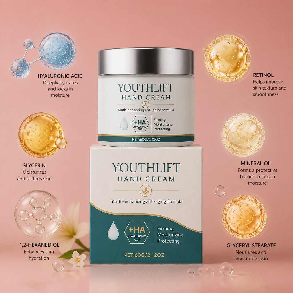 Retinol Hand Cream – Deep Hydration for Soft, Smooth Hands