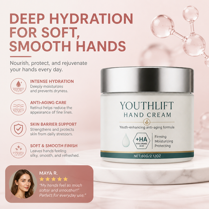 Retinol Hand Cream – Deep Hydration for Soft, Smooth Hands
