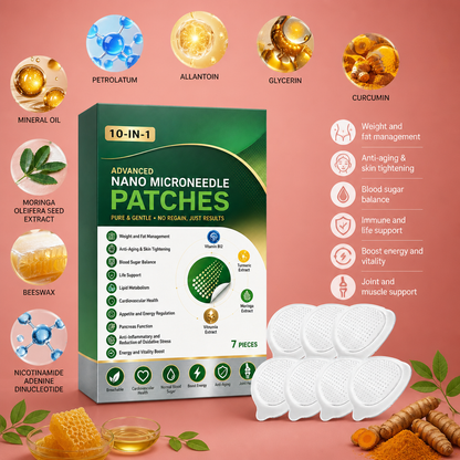 Herbal Microneedle Body Patches – Comfortable Daily Wear for Wellness