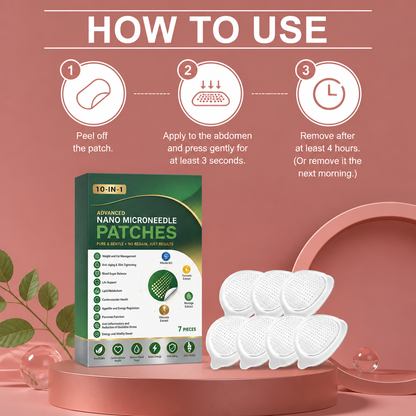 Herbal Microneedle Body Patches – Comfortable Daily Wear for Wellness