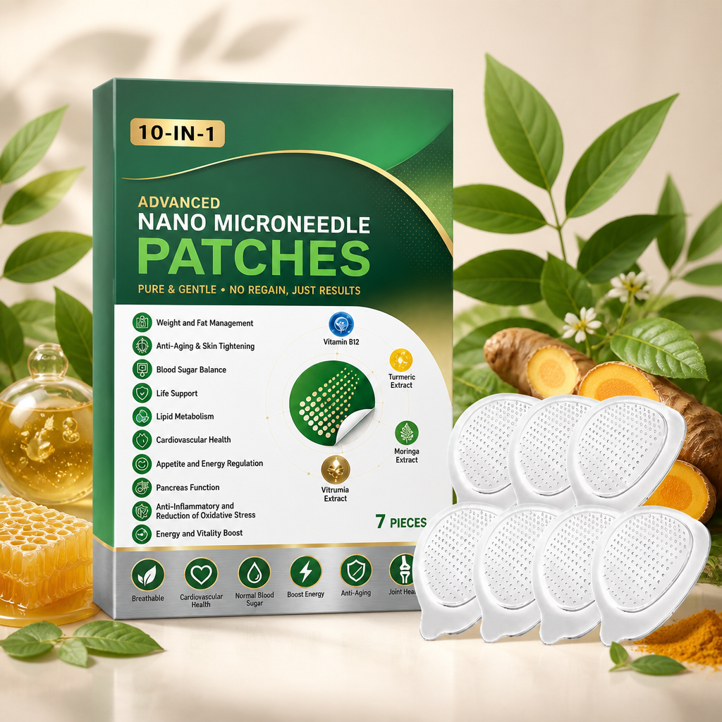 Herbal Microneedle Body Patches – Comfortable Daily Wear for Wellness