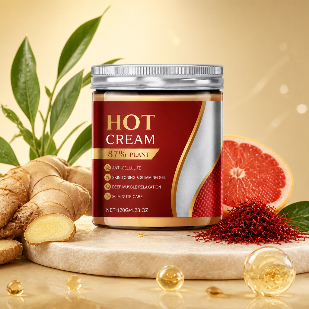 Warming Body Massage Cream for Hydrated, Smooth-Looking Skin