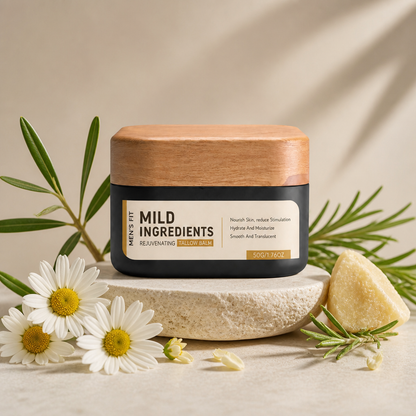 Men’s Hydrating Tallow Face Balm – Nourishing Daily Skin Care