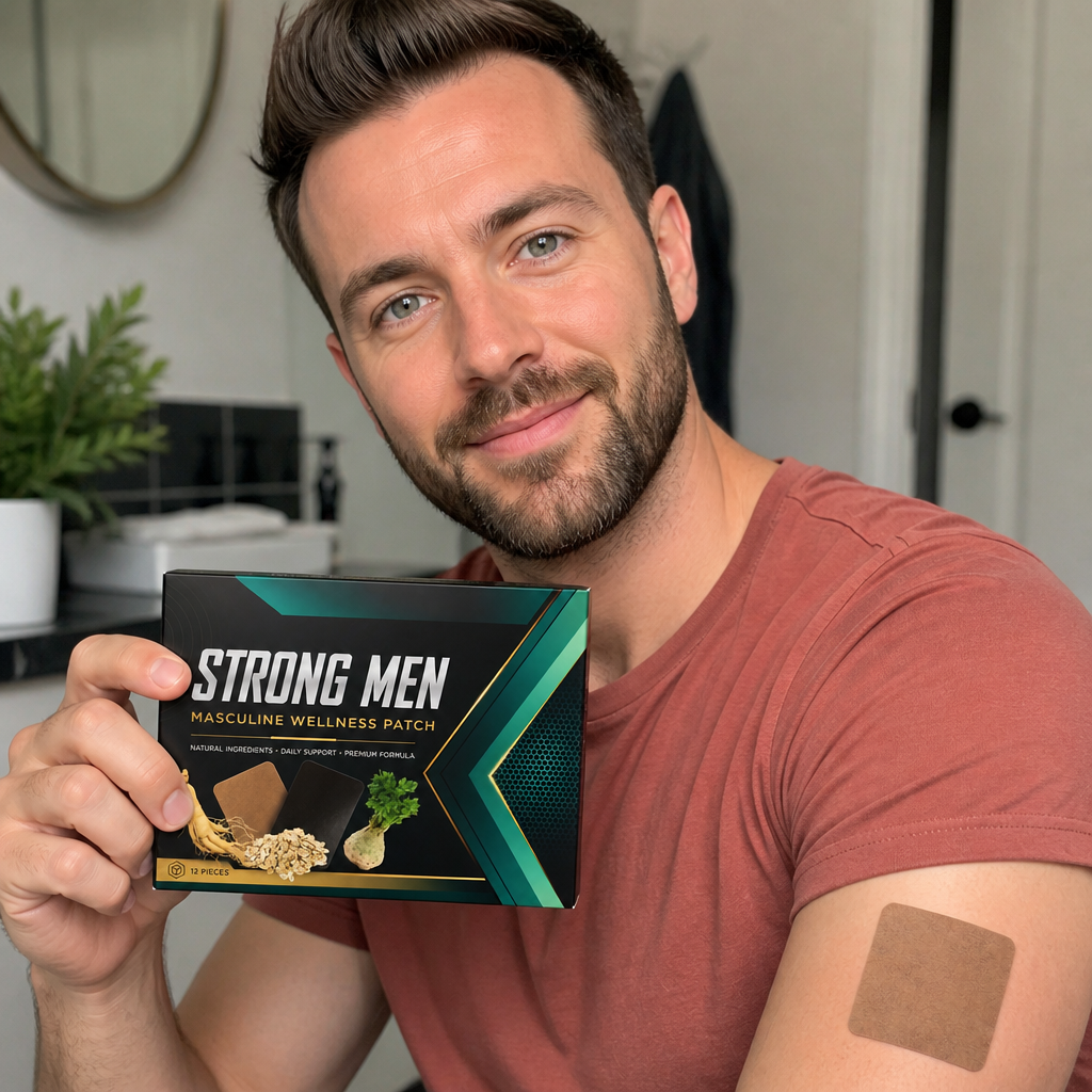 Men's Wellness Patch – Botanical Support For Daily Vitality