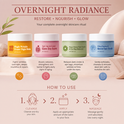 Pomegranate Overnight Face Balm – Nourishing Formula for Radiant Skin