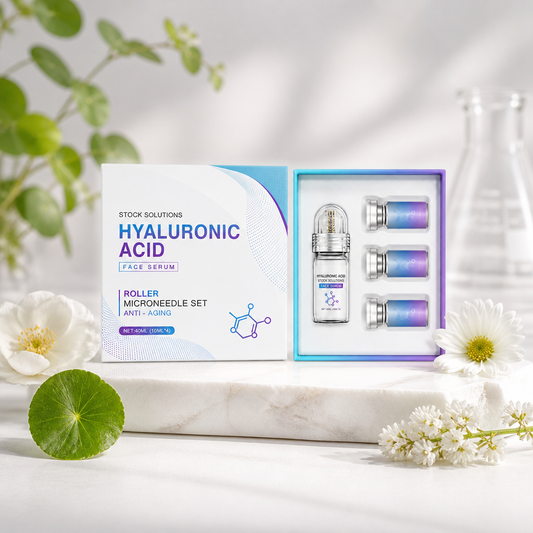 Hyaluronic Acid Roller Serum Kit – Hydrating Formula for Smooth, Radiant Skin