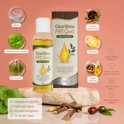 Brightening Exfoliating Peeling Oil – Smooth, Radiant & Refreshed Skin