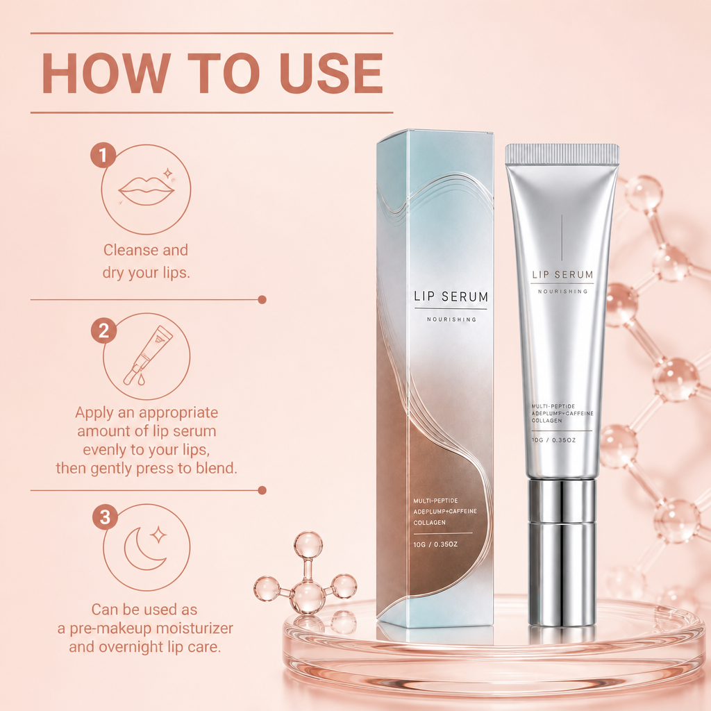Multi-Peptide Lip Serum – Nourishing Care for Softer, Fuller-Looking Lips