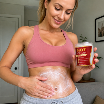Warming Body Massage Cream for Hydrated, Smooth-Looking Skin