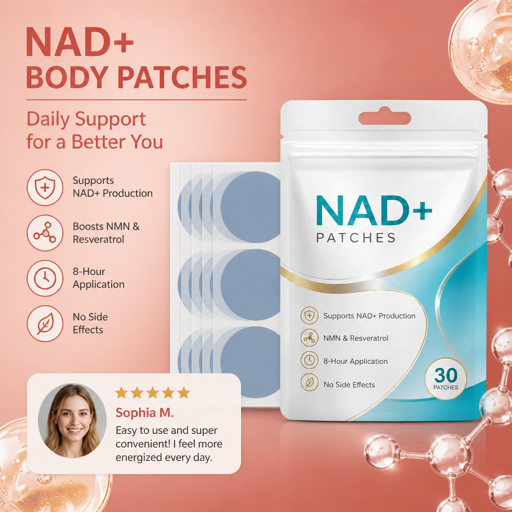 Resveratrol Body Patches for Hydrated & Comfortable-Looking Skin
